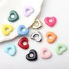 Hollow Love Necklace Female Temperament Niche Collarbone Chain Student Adjustable Chain Multicolor Heart Jewelry