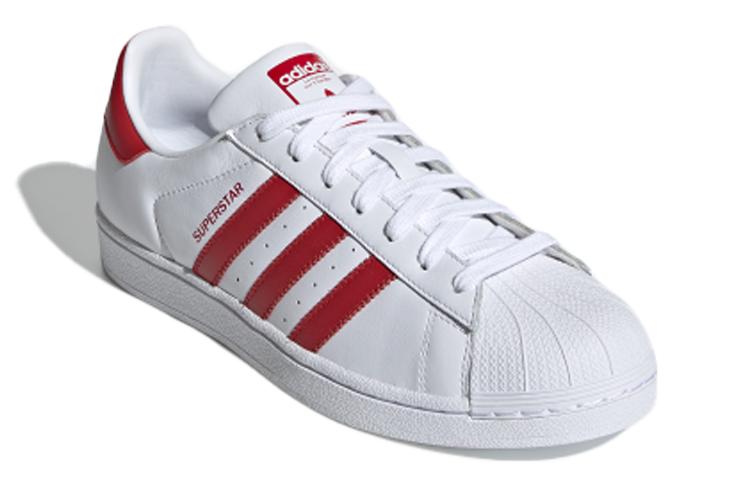 adidas Superstar 'White Scarlet' BD7420