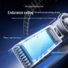 2026 Folding Handheld Fan: High-Speed Brushless Motor, Neck-Hanging, Ice Pack, Mini Portable Cooling