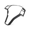 For Mercedes Benz B E CLA GLA GLK Class W246 W117 X204 X156 X204 Carbon Texture Car Steering Wheel Panel Frame Cover Trim