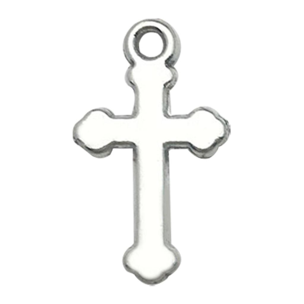 Vintage stříbrný křížek pro výrobu šperků