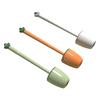 Toilet Brush Lavatory Brush Carrot Toilet Brush Holder Set No Drill Innovative Durable Bathroom Cleaning Brush