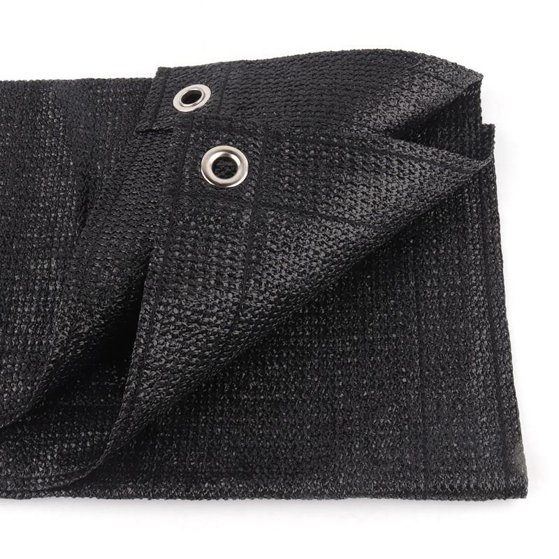 Thicken Black HDPE Anti-UV Balcony Safety Fence Net Succulent Plant Sunshade Net Outdoor Swimming Pool Cover Home Sun Shade Net