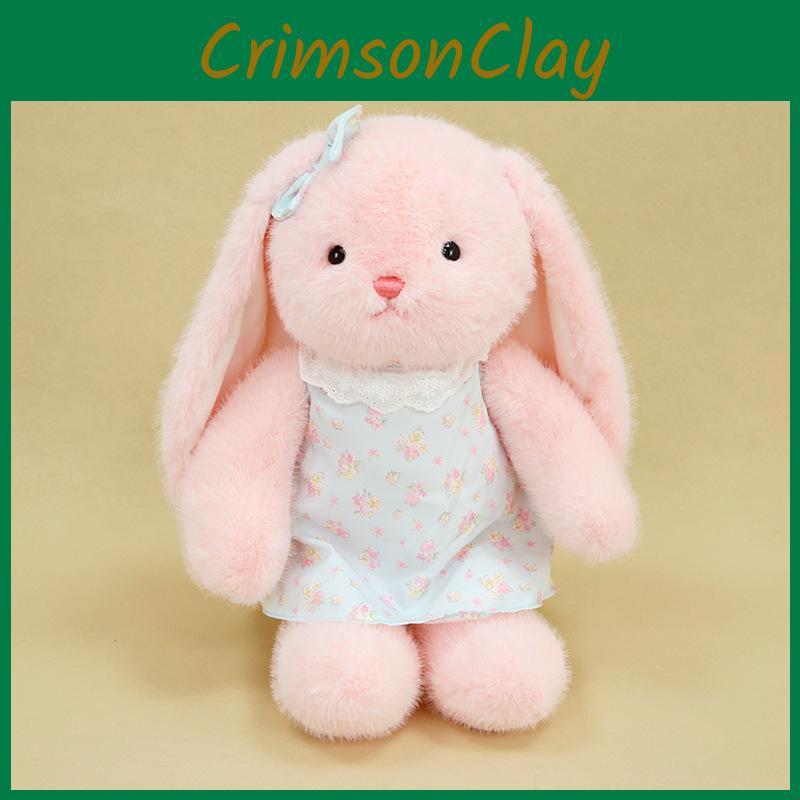 Skirt Rabbit Floral Plush Doll Childrens Animal Toy Pp Cotton Soothing Gift