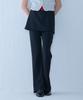 Kamino Skirt Bootcut Pants Black