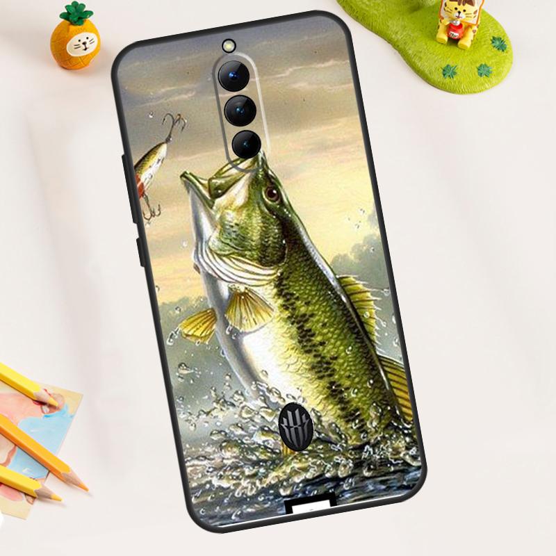 CARP FISH FISHING Case For ZTE Nubia RedMagic 11 9 8 10 Pro Plus 8S 9S 10S Pro 5G 5S 6 7 6S 7S Pro 11 Air Cover