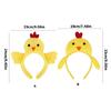 Whimsical Chick Themed Hair Band Lightweight Breathable Roleplay Headdress For School Event And Photos