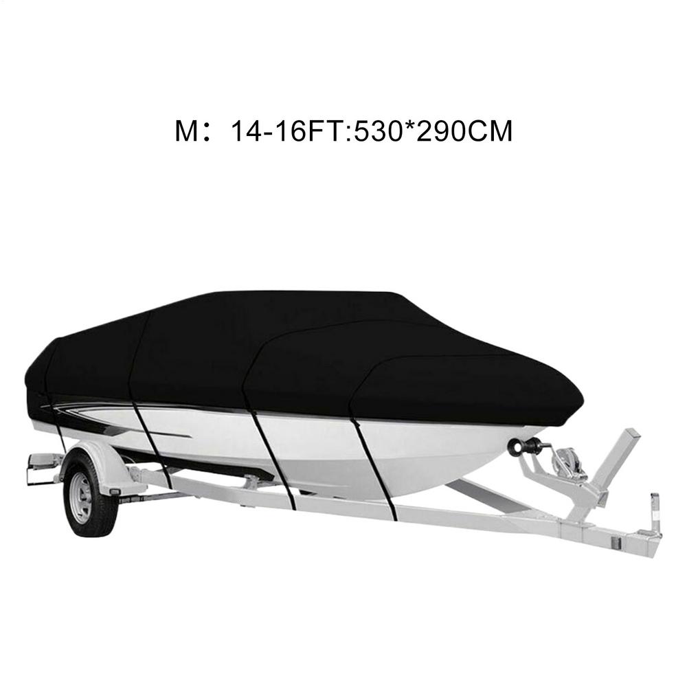 Boat Cover Rain Waterproof Sunproof Snowproof Excellent Weather Defense V-Shape Boat Cover  multiple size options