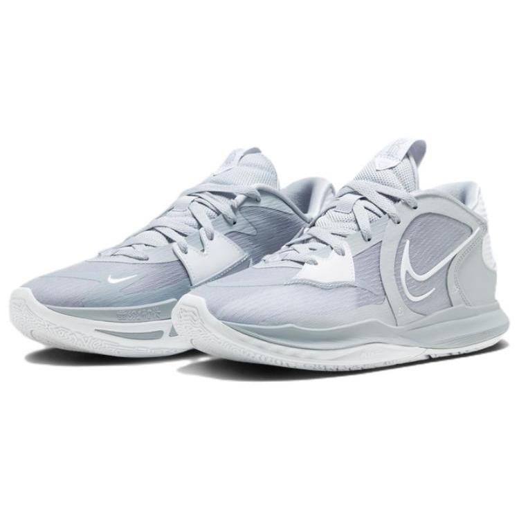New Nike Kyrie 5 Low TB EP 'Grey White' DX6565-001
