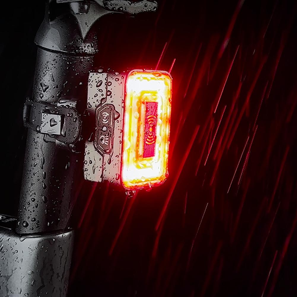 LED Bike Smart Radar Rear Light Waterproof Bike Radar Warning Light 1500mAh High Brightness Bicycle Taillight Bike Accessories China Mainland