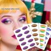 Eyeshadow Sticker Temporary Tattoo Sticker Eye Makeup Sweatproof Waterproof Makeup Face Sticker Party Party Eyelid Sticker Tattoo