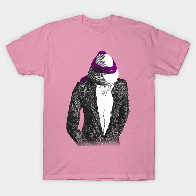 T Shirt Women Purple Suit And Tie Harajuku Print Kawaii Tshirt Summer Short Sleeve Female T-Shirt Top Tee