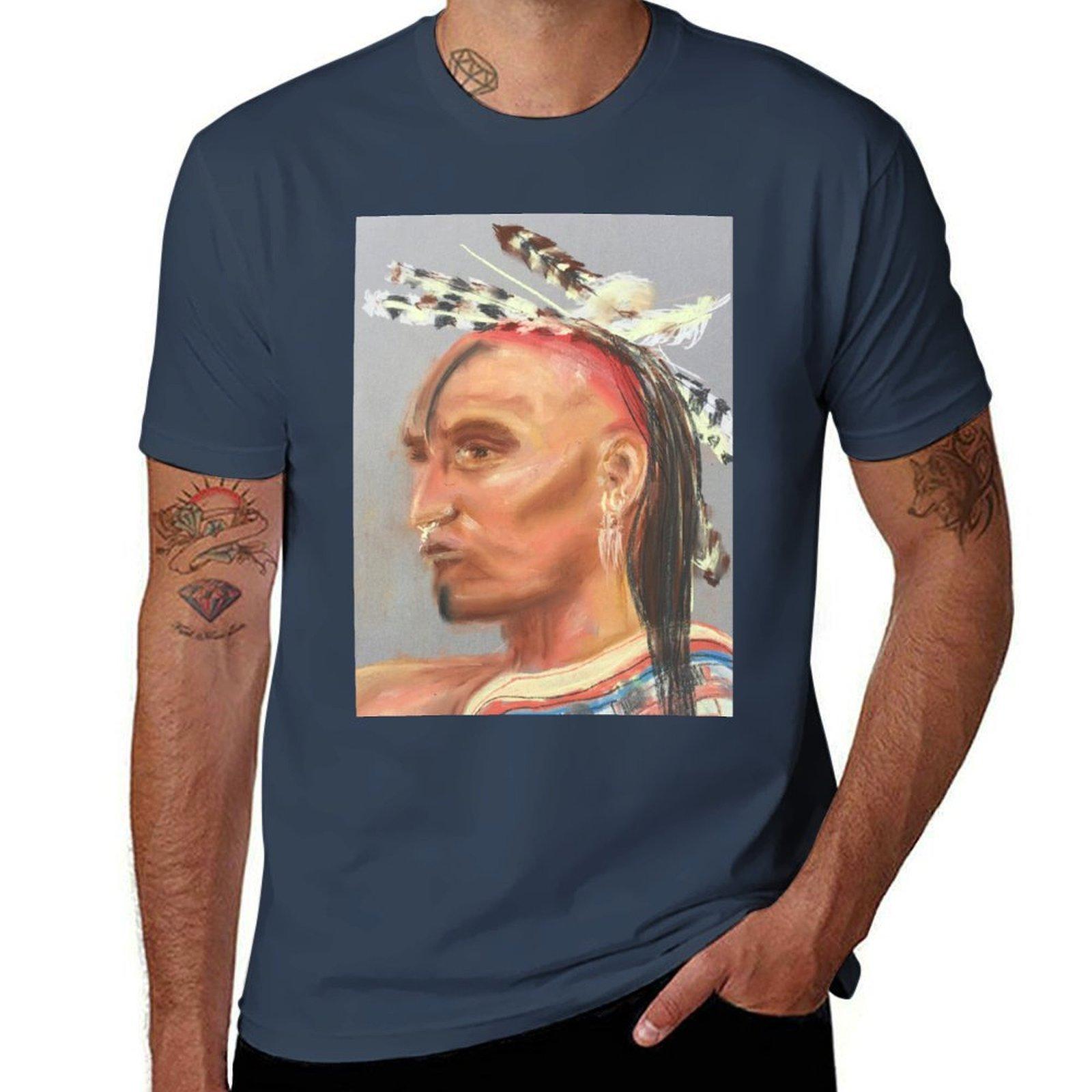 Shawnee man TShirt Summer Festival TShirt S