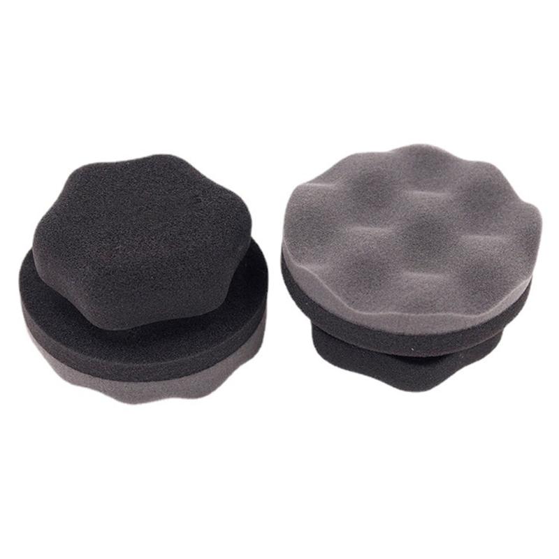 Car Tire Wax Applicator Sponge Multifunctional Tire Waxing Spong Wax Applicator Designed for Simple Grip & Repeated Use