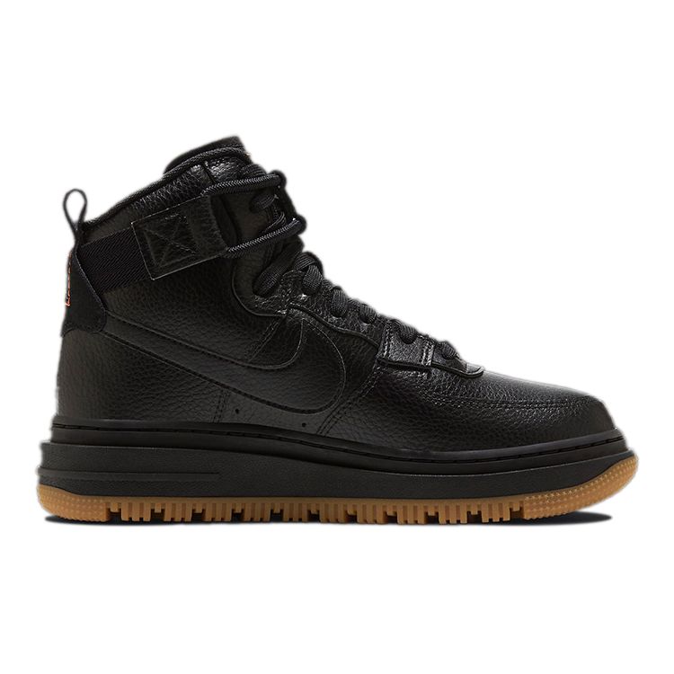 Nike Air Force 1 High Utility 2.0 Women Black Orange Gum Medium Brown Summit White DC3584-001
