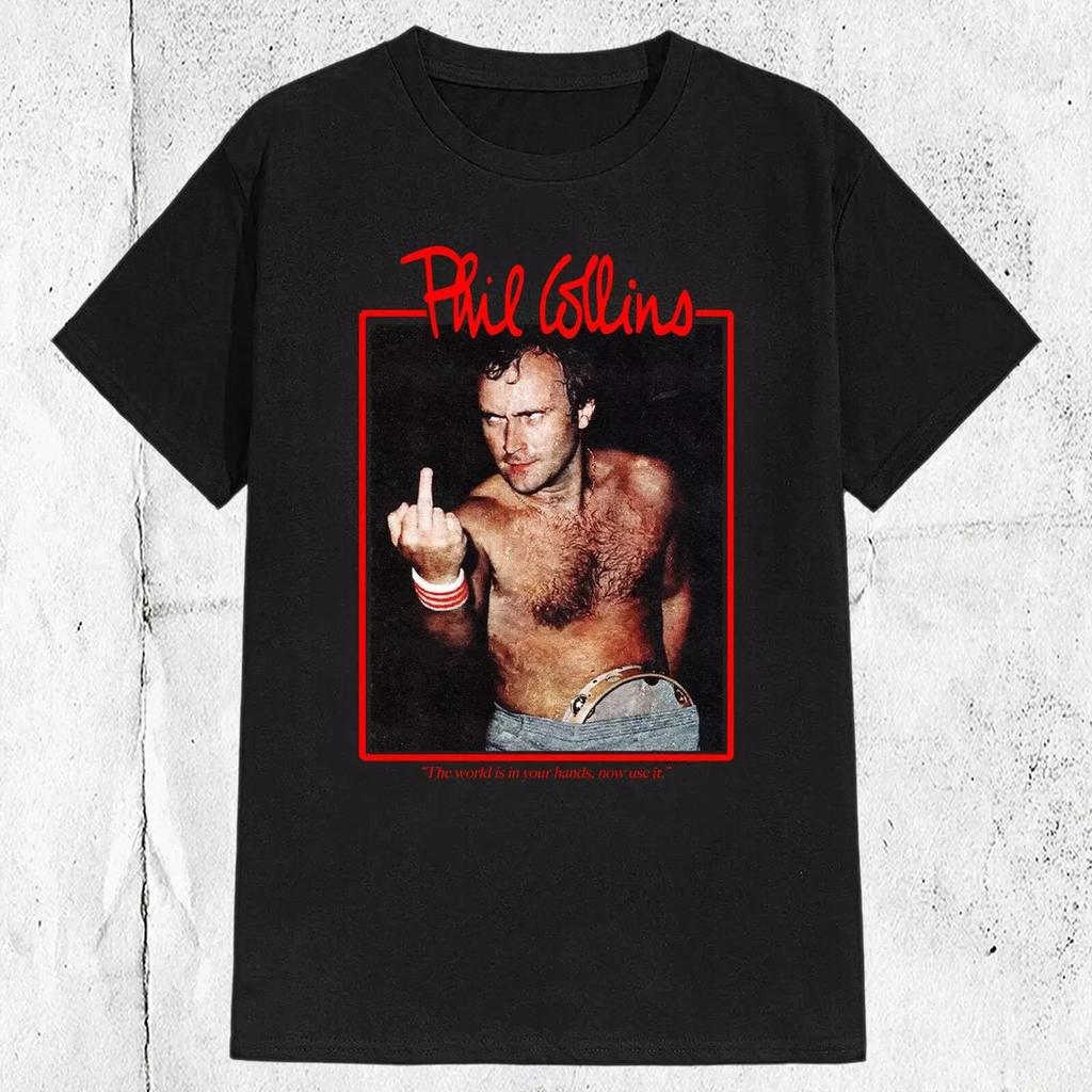 Maglietta vintage anni '90 di Phil Collins