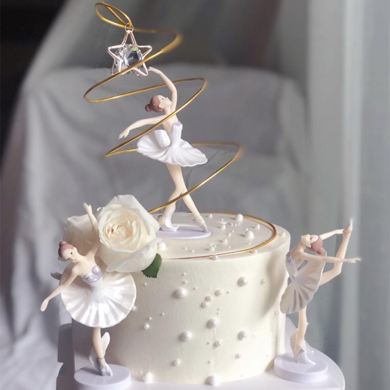 Ballet Fairy Princess Cake Topper