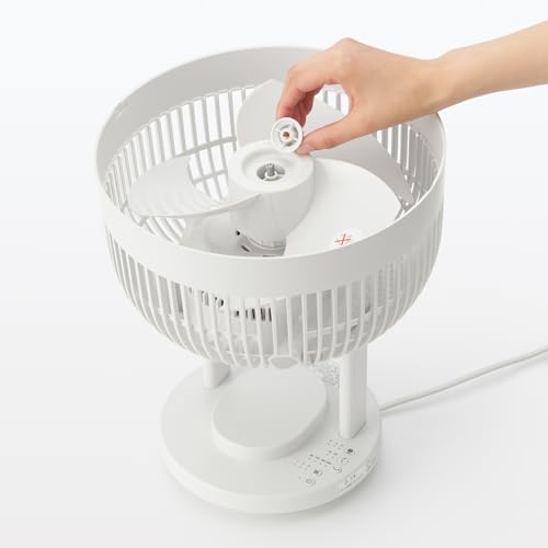 MUJI 2024 Model Circulator with 360-Degree Swivel Function for 18 Tatami Mats (MJ-OCF18 LA1SBA3A)