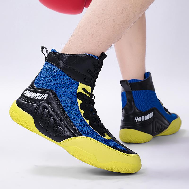 Men's Sports Single Shoes Hitting Wrestling Soft Comfortable Fitness Anti Slip Training Competition Indoor High