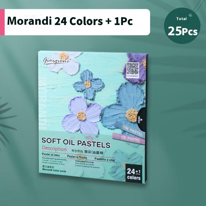 12/25/38/50 Colors Soft Oil Pastels For Kids Artists Art Drawing Blending Non-Toxic Heavy Color Crayons Painting Sticks Full Set