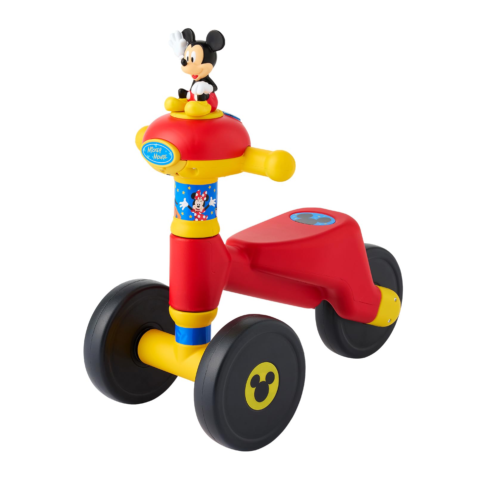 

[Official] Ides Disney Smile Ride Mickey Light and Sound Ride-On Toy Perfect Birthday Gift for Ages 1-3