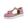 2020 Summer Tassel Buckle Strap Thick Sole Plus Size Women's Casual Sandals
