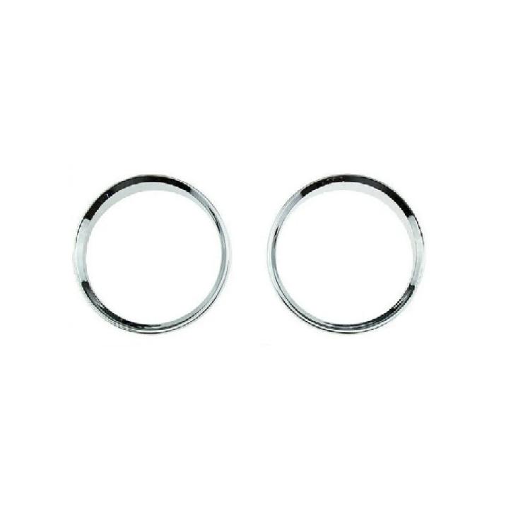 2PC Snap On Gauge Cluster Dashboard Bezel Rings Trim Dial Rings Bezel Speedometer Frame Decoration Trims For BMW E90 E91 E92 E93