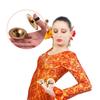 6Pcs Finger Cymbals Belly Dancing Copper Finger Cymbals Musical Instrument Belly Dancing Finger