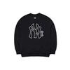MLB X Disney Mlb X Disney Collaboration Sweatshirts Unisex Black Crew Neck Moderate Other 3AMTD1014-50BKS