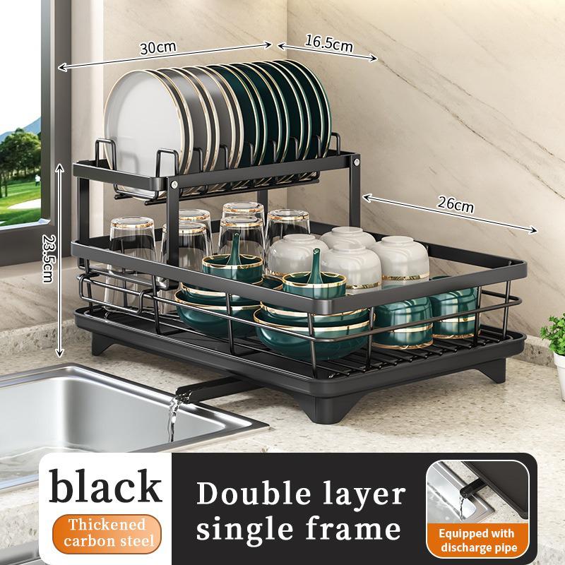 Cross-Border Kitchen Dish & Bowl Storage Drain Rack