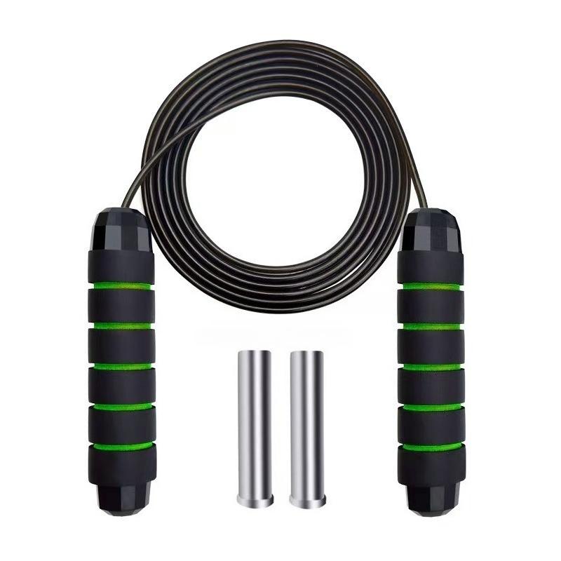 Weighted Steel Wire Jump Rope Smooth  for Students Competitions Workouts Durable Sports Gear for Home Gym Outdoor Activities