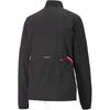 Puma Retro Sports Stand Collar Jacket Striped Breathable Zip Jacket Women Jackets Black 522223-51