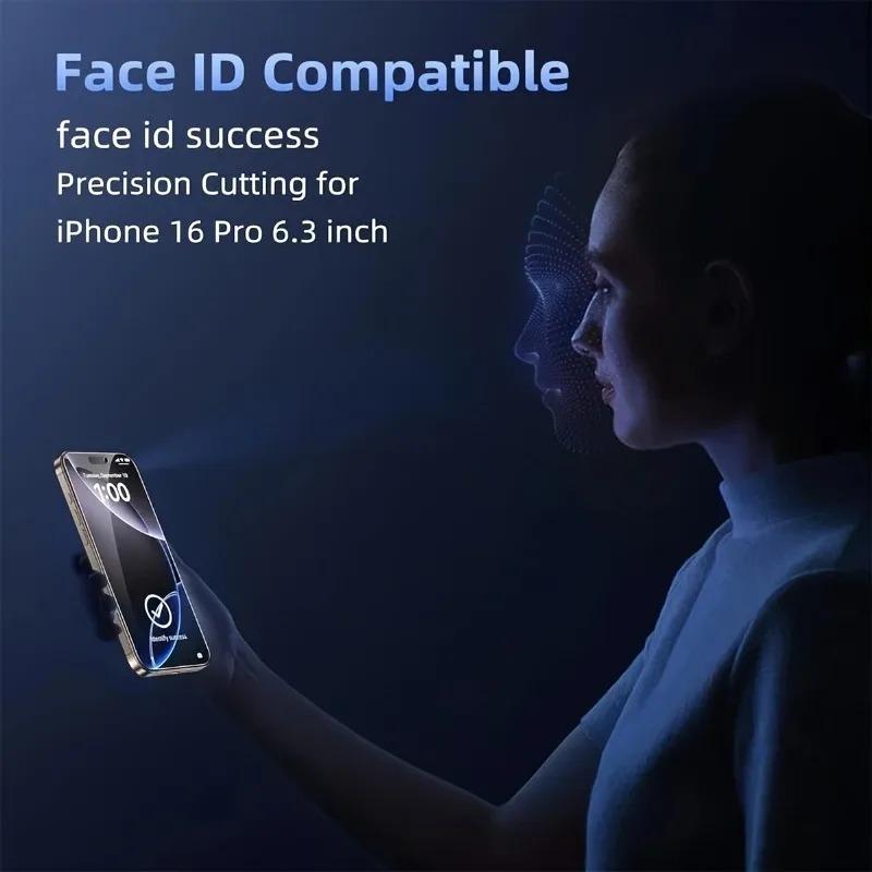 4Pcs Full Cover Privacy Screen Protector for iPhone 17 Pro Max 16e 16 15 14 13 12 11 Pro Max Air XR XS Max Glass2