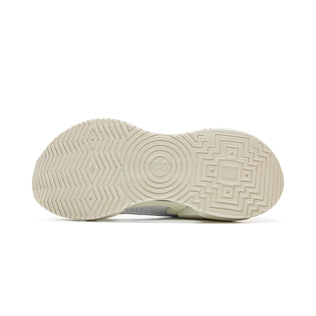 Li Ning Absolute Shadow CRC 2.0 Reflective Trend Sports Shock Absorption Rebound Low Top Running Shoes Men sneaker Standard-White AZGV035-1