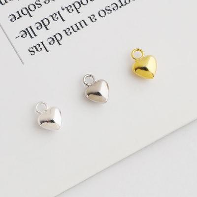 Colier/brățară cu perle, accesoriu placat cu aur S925, cu pandantiv inimă, realizat manual