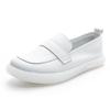 Women's 2025 Summer Soft Leather Loafers - Versatile, Genuine Leather Flats for Nurses, Students, and Pregnant Women.