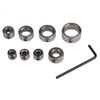 8 Sizes Available Drill Bit Positioner Stop Collar Set Depth Stop Collars