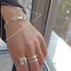 925 Sterling Silver Thai Silver Bracelet for Women Vintage Geometric Heart Love Lucky Punk Jewelry 2026 New
