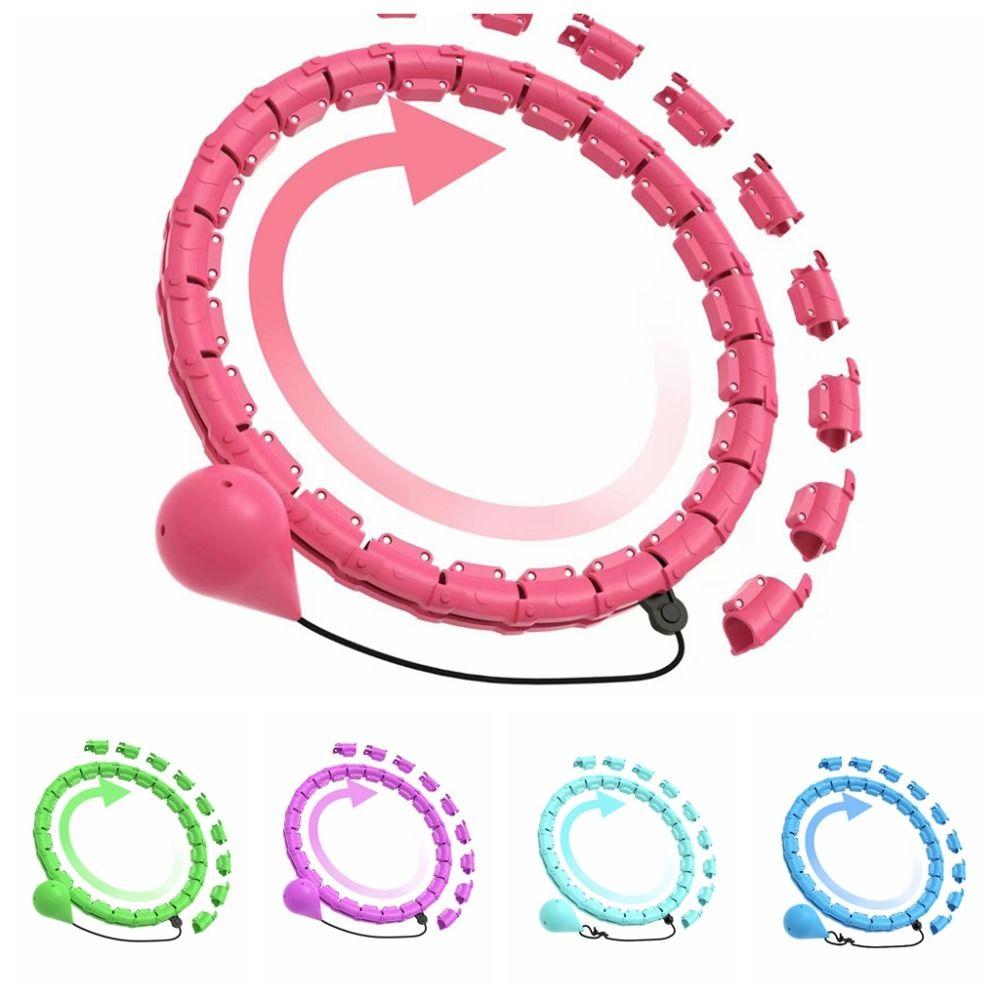 Detachable Fitness Hoop Adjustable Abdominal Workout Equipment  Adults Weight Loss