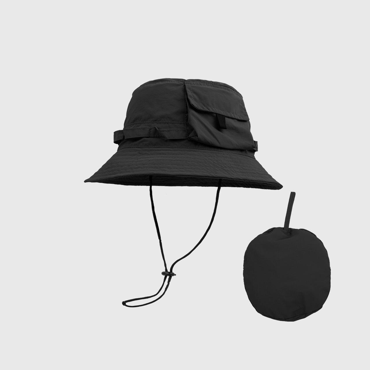 

Solid Color Women Fisherman Hat Summer Quick Drying Wide Brim Bucket Hat Outdoor Female Climbing Hiking Sunscreen Cap Adult чорний
