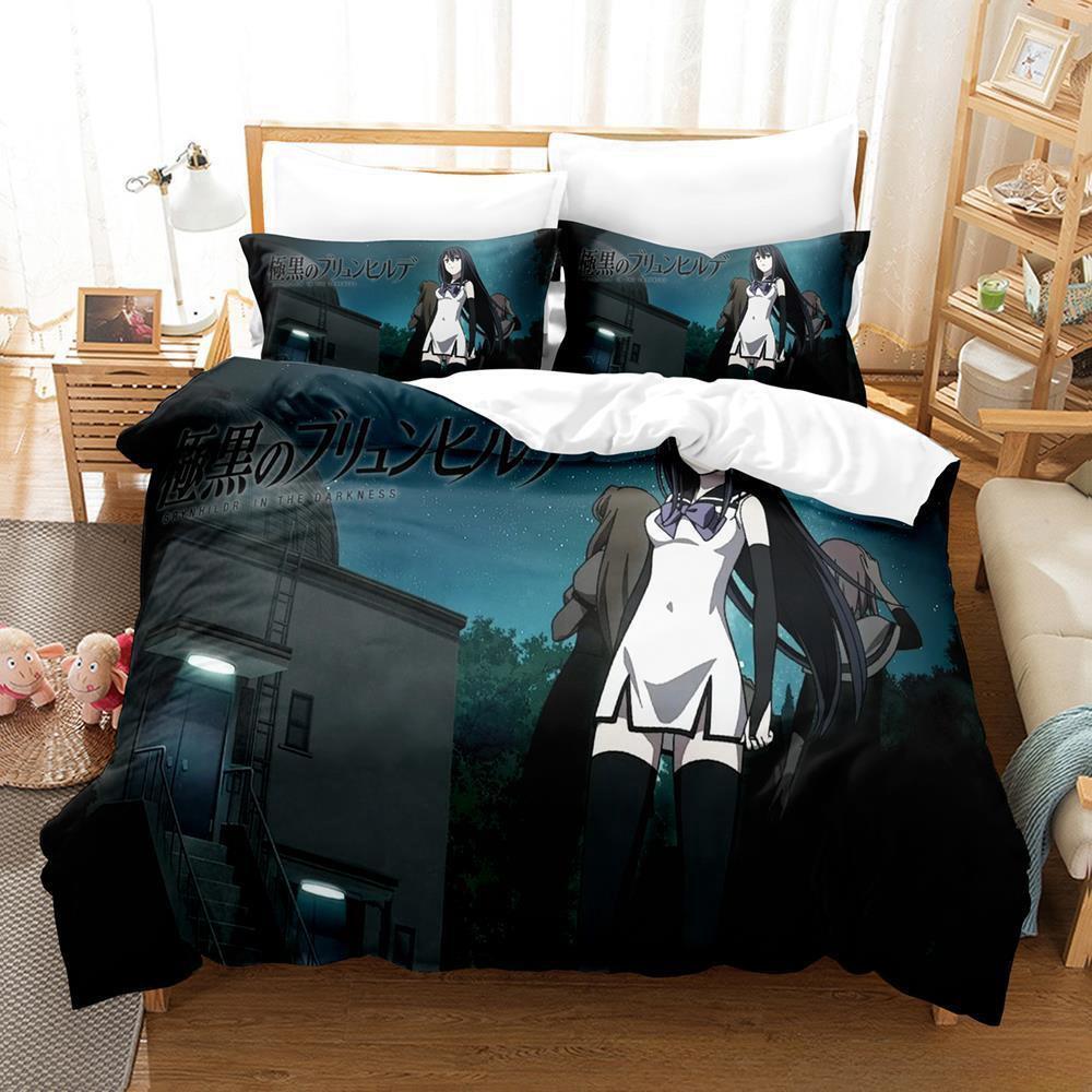 3d Print Anime Brynhildr In the Darkness Bedding Set Single Twin Full Queen King Size Bed Set Adult Kid Bedroom Duvet Cover Sets