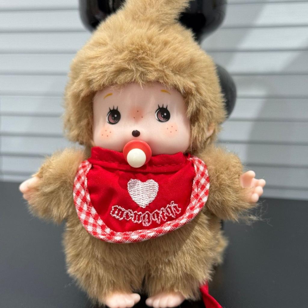 15cm Süße Monchhichi Serie Trendiges Spielzeug Schmuck Rucksackanhänger Schnuller Baby Schlüsselanhänger Überraschung Spaß Geschenke