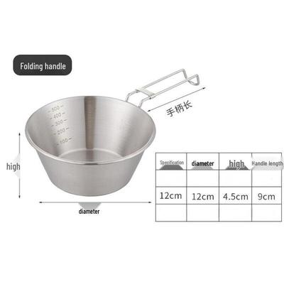 Miss Yizi Stainless Steel Sierra Bowl Camping Set