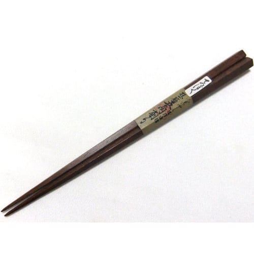 Pentagonal Chopsticks Are a Sure Thing! [Pentagonal Chopsticks Are a Sure Thing!] [Daikokuya Edo Wooden Chopsticks] Pentagonal Carved Chopsticks (21.5