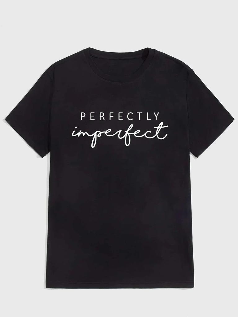 'Perfectly Imperfect' Oversize Tee