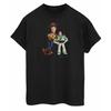Toy Story Mens Woody & Buzz Lightyear Cotton T-Shirt