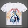 Hyperdimension Neptunia Anime Manga T-Shirt White Costumes Polyester New