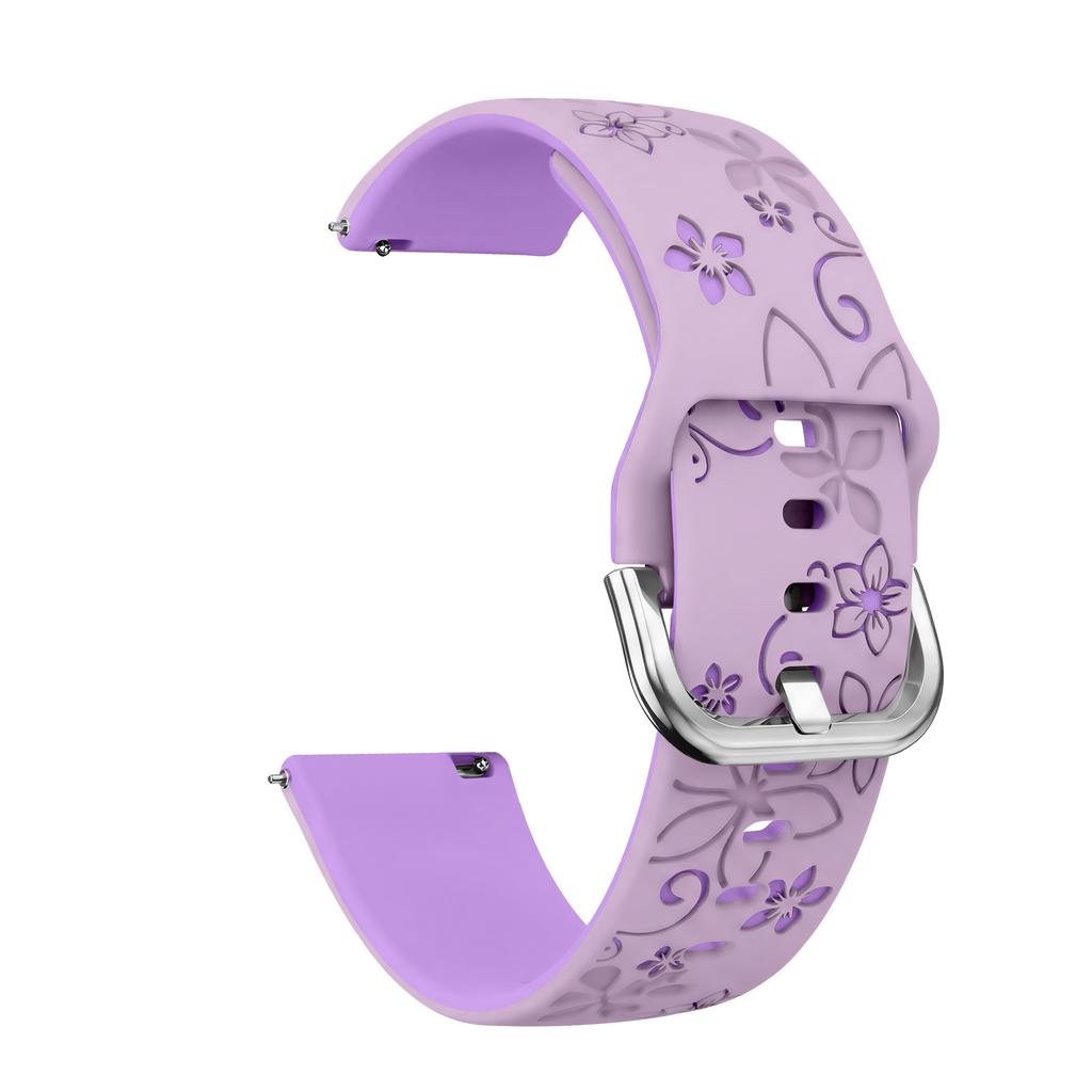 Bracelet Gravé pour Garmin Venu 4 41mm Bracelet de Montre de Sport pour Femme Imperméable et Doux Bracelet de Montre Gravé pour Garmin Venu 4 41mm
