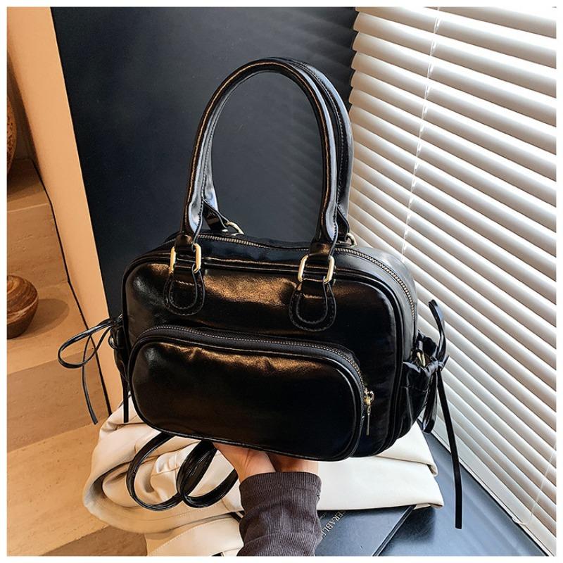 Fashion shoulder bag spring new simple casual backpack feeling hand carry tote bag handbag women