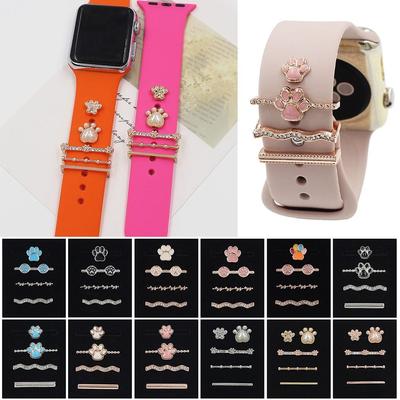 Fashion Bracelet Diamond Wristbelt Charms Watch Band Ornament Decorative Ring Strap Accessories
